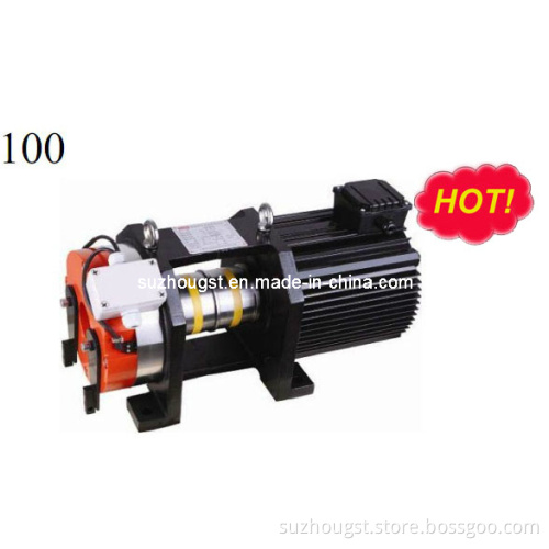 Permenent Magnet Gearless Traction Machine 100